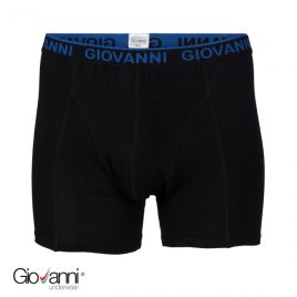 Giovanni boxershort zwart blauwe letters