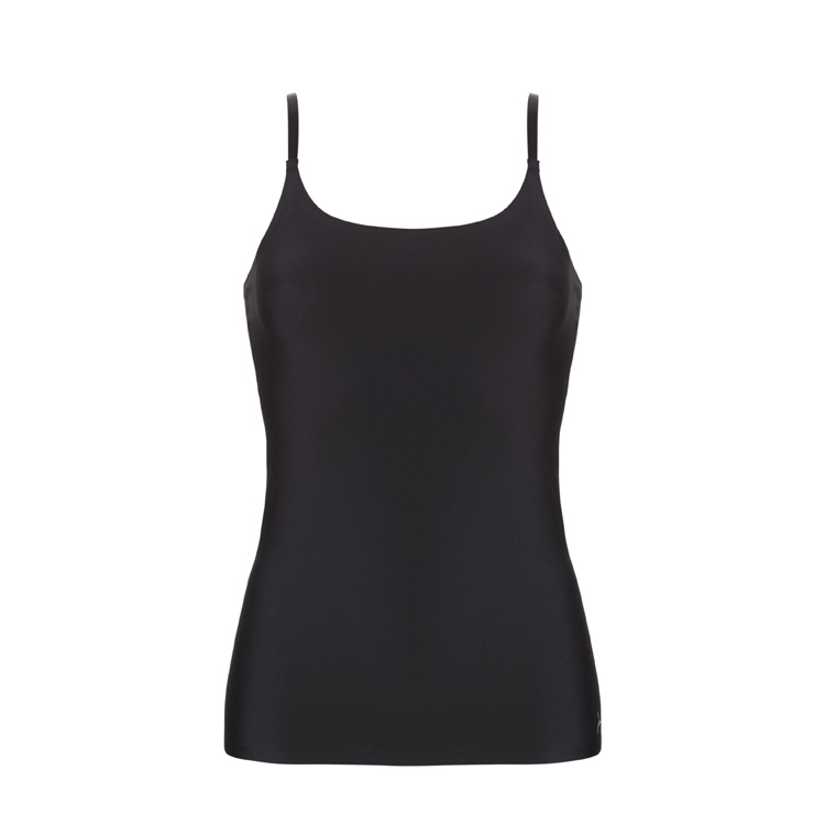 Dames Secrets Spaghetti shirt zwart 30249