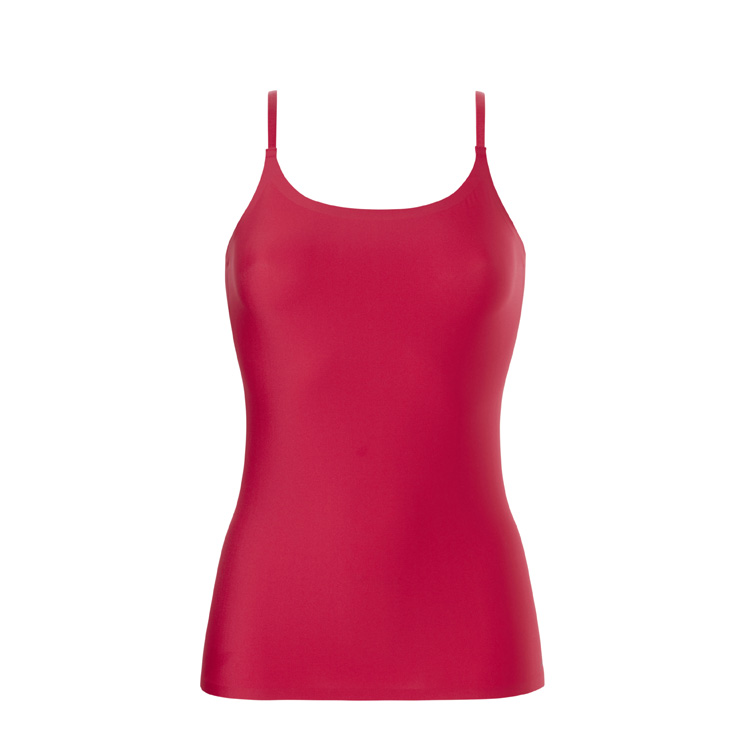 Dames Secrets Spaghetti shirt rood 30249