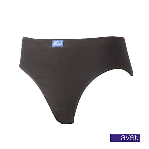 lever nul Begeleiden AVET Sport dames slip zwart 3270 | € 10.5 | Ondergoedland.nl