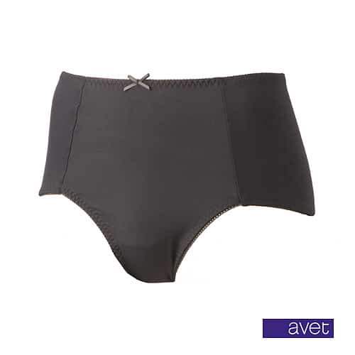 Zeeslak snel rook AVET dames Corrigerende slip zwart | € 18.5 | Ondergoedland.nl