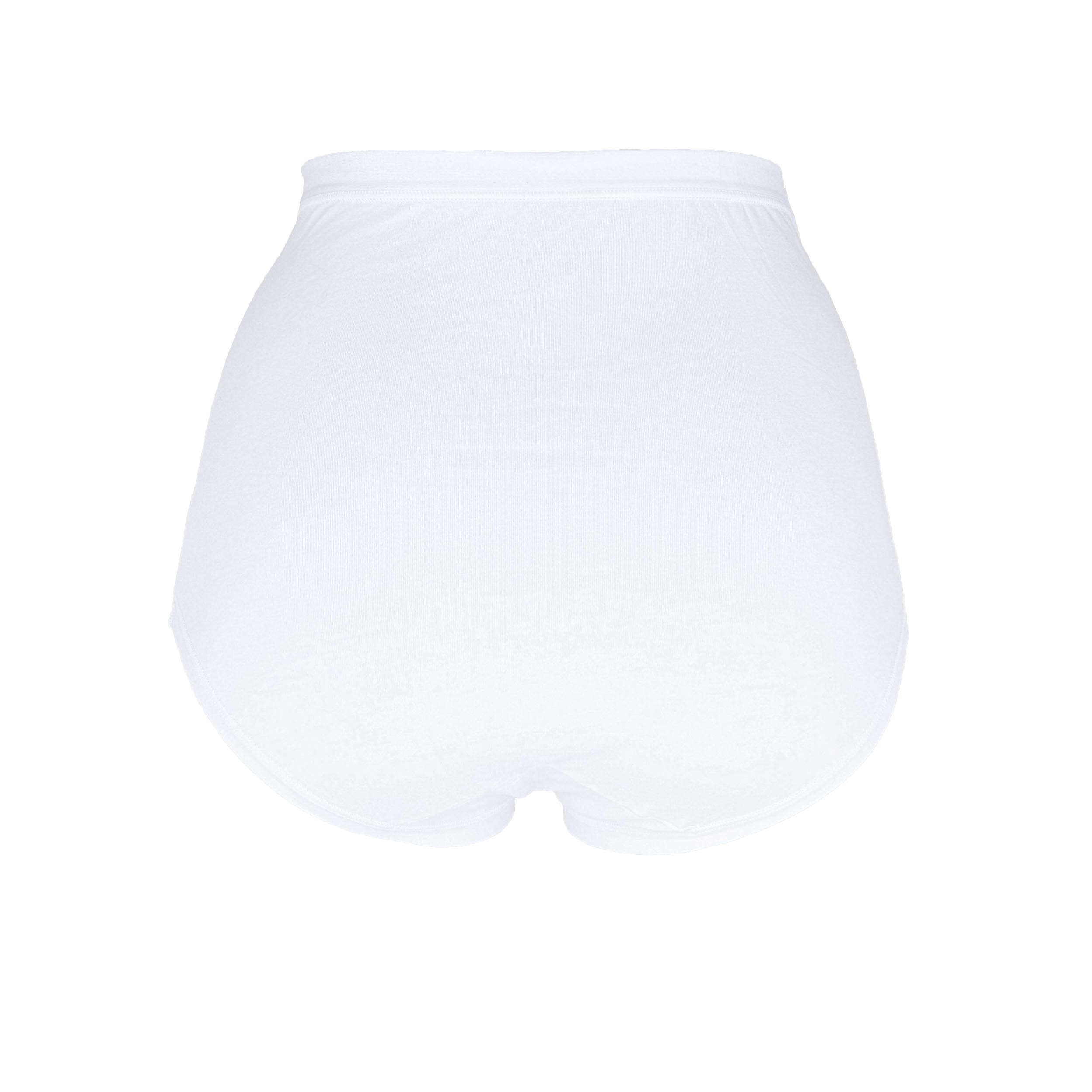 Cotonella maxi slip met kant AD214, 3-Pack wit - Afbeelding 4