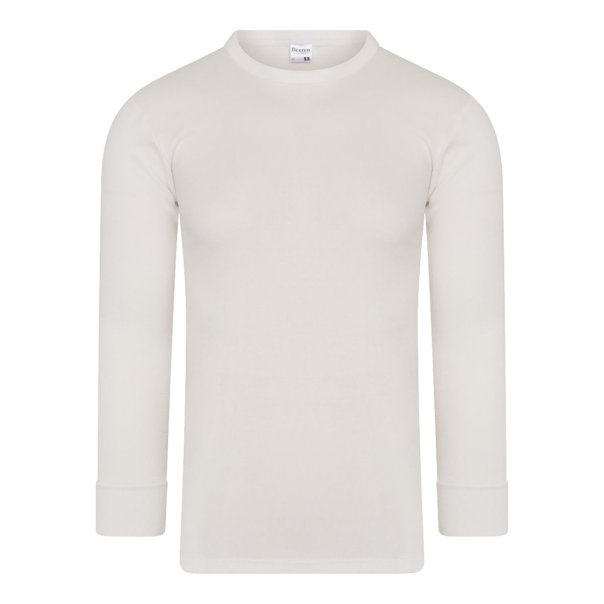 Beeren Thermo Heren Shirt Lange Mouwen wit