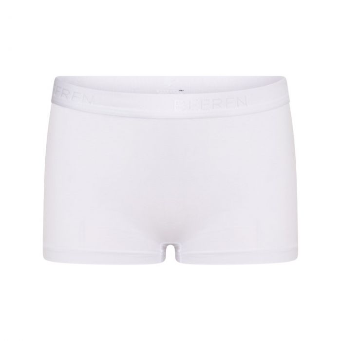 Beeren Comfort Cotton Meisjes Boxer wit, 2 stuks