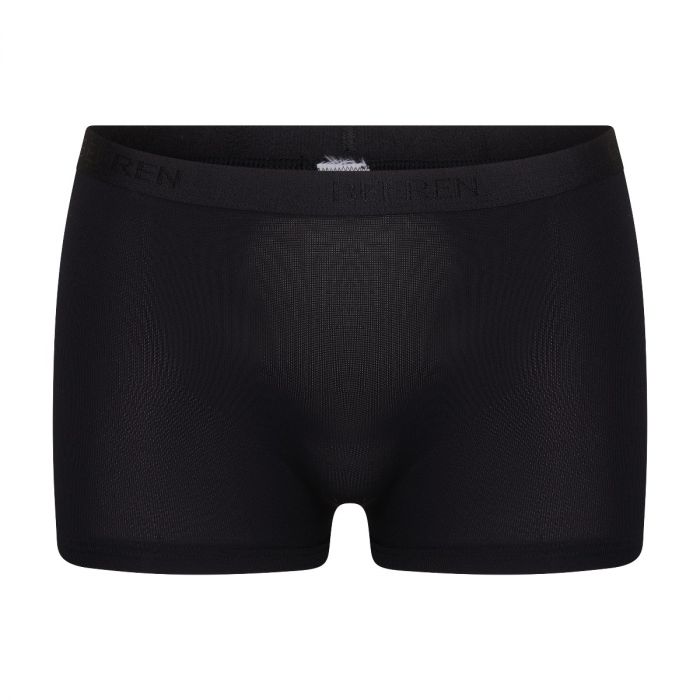 Beeren Young Dames Boxer zwart, 2 stuks