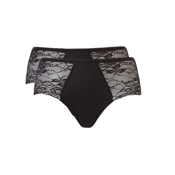 Ten Cate 30201 Midi Met Kant 2 Pack zwart