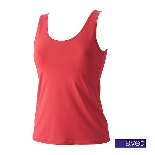 Avet dames hemd Rood 7591