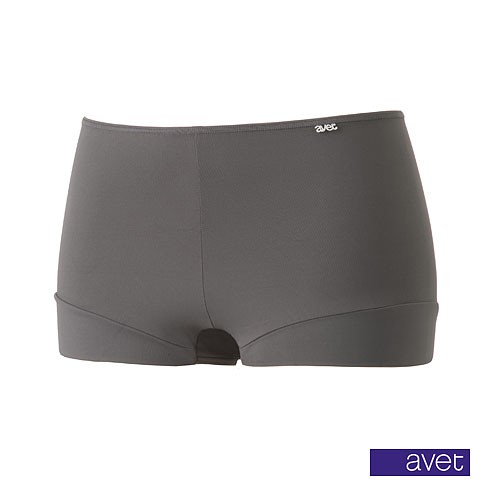 Avet dames shortje Grijs