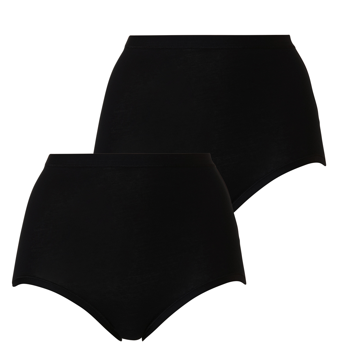 Cotonella maxi slip GD107 2 stuks zwart - Afbeelding 2