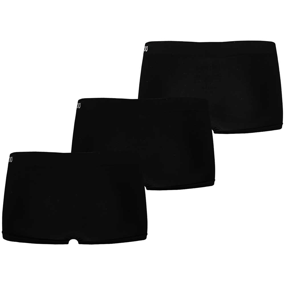 Bamboe Hipster Naadloos - 3-Pak - Zwart Apollo - Afbeelding 2
