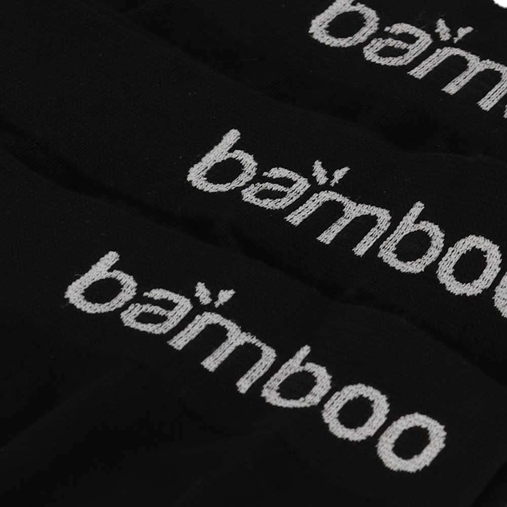 Bamboe Hipster Naadloos - 3-Pak - Zwart Apollo - Afbeelding 3